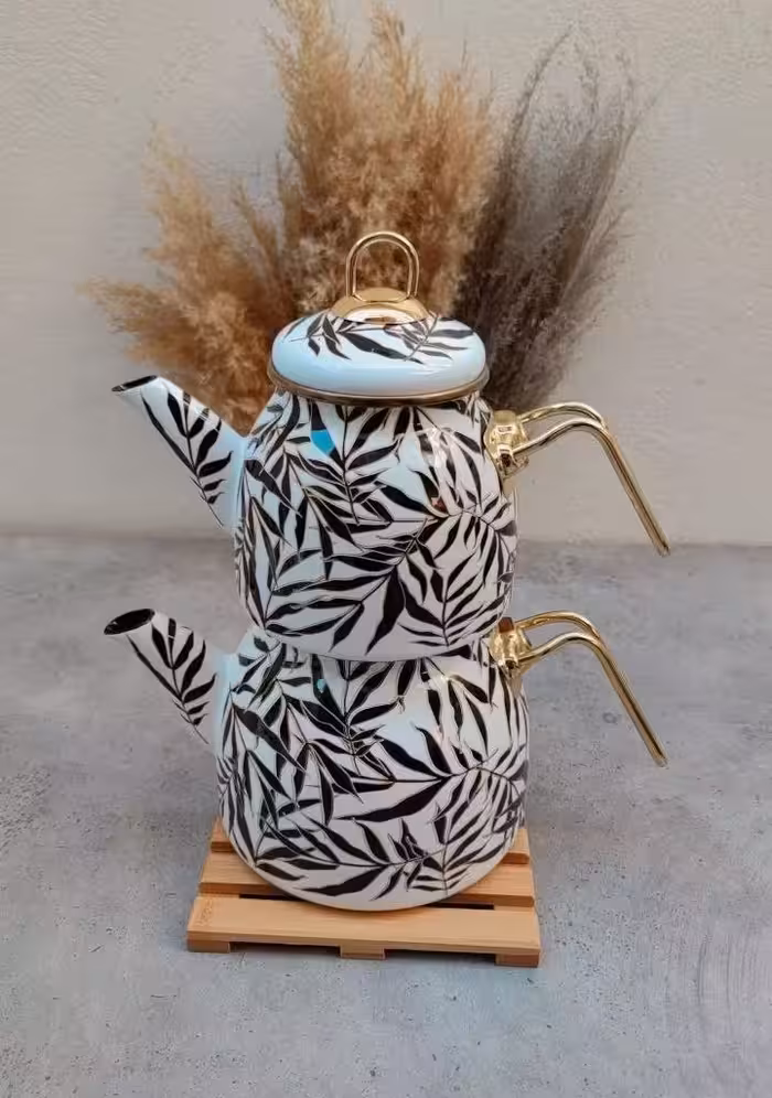 کتری قوری لعاب گرانیتی