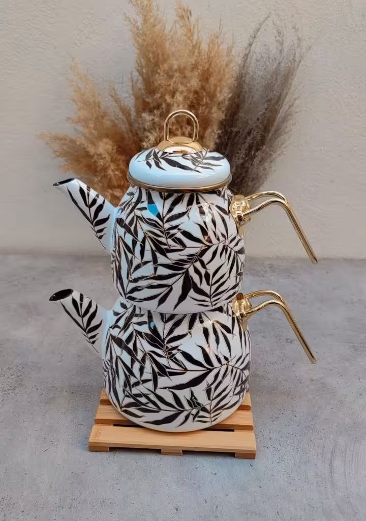 کتری قوری لعاب گرانیتی