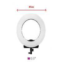*رینگ لایت عکاسی Milook Ring Light FE 580 III با صفحه نمایش به همراه کیف