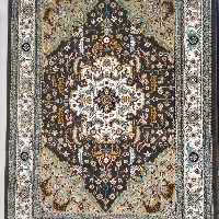 فرش پاتریس  فرش گلیم عشایری  400شانه طرح بخشایش گردوئی سایز 6متری