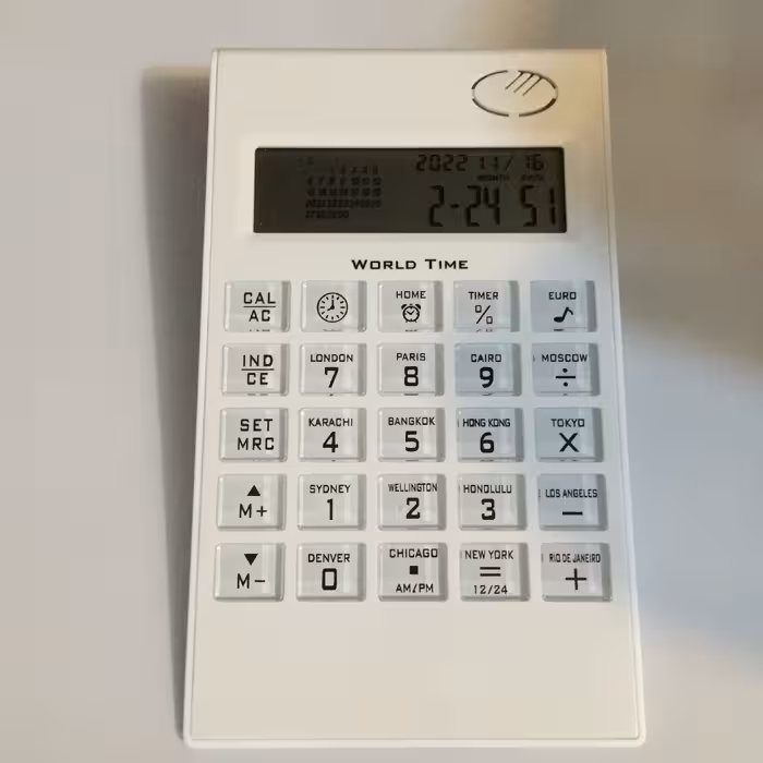 ماشین حساب و ساعت جهانی (نیاز تریدرها)