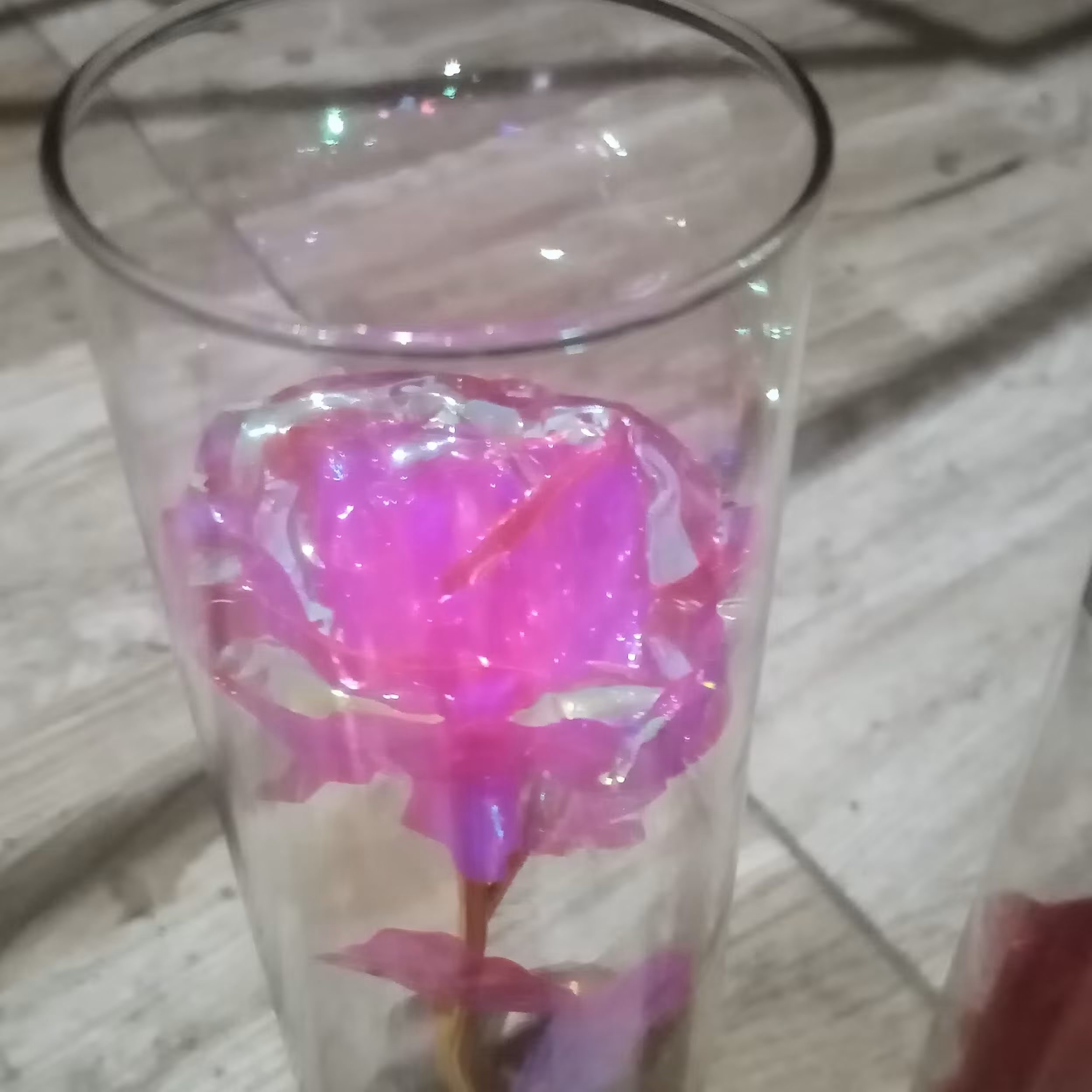 گل7رنگ شیشه 