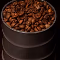 دانه قهوه رُست اختصاصی  100 درصد روبوستا 1000 گرمی