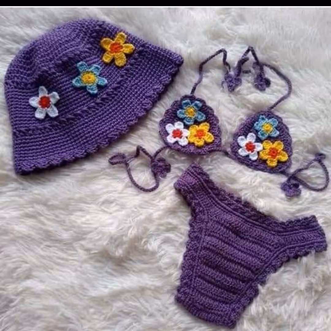 ست بافت سه تیکه ای آتلیه