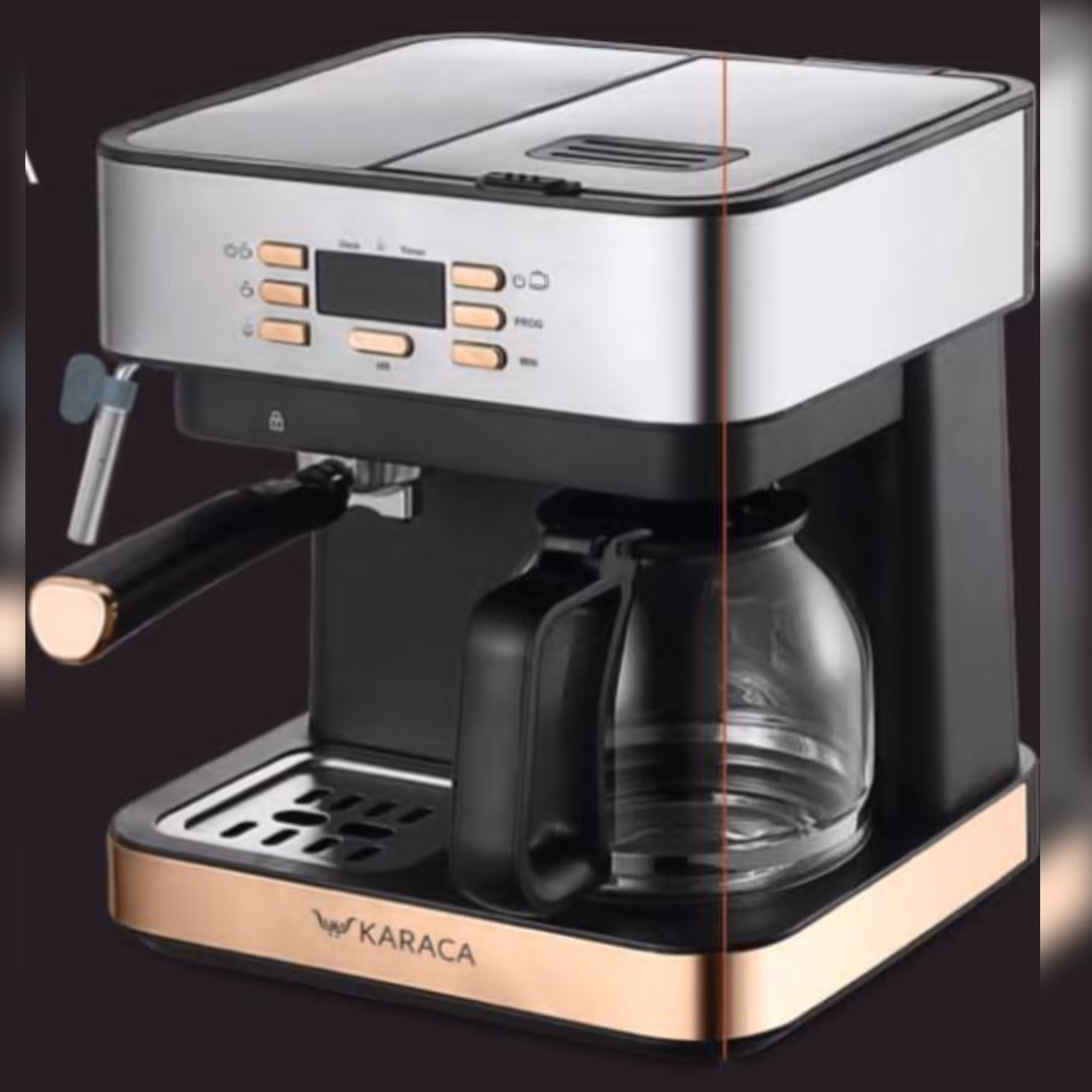 اسپرسو ساز 3کاره کاراجا  ترک مدل 6873  ارسال رایگان 