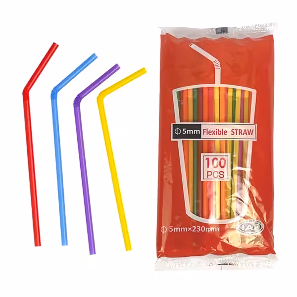 نی پلاستیکی 100عددی