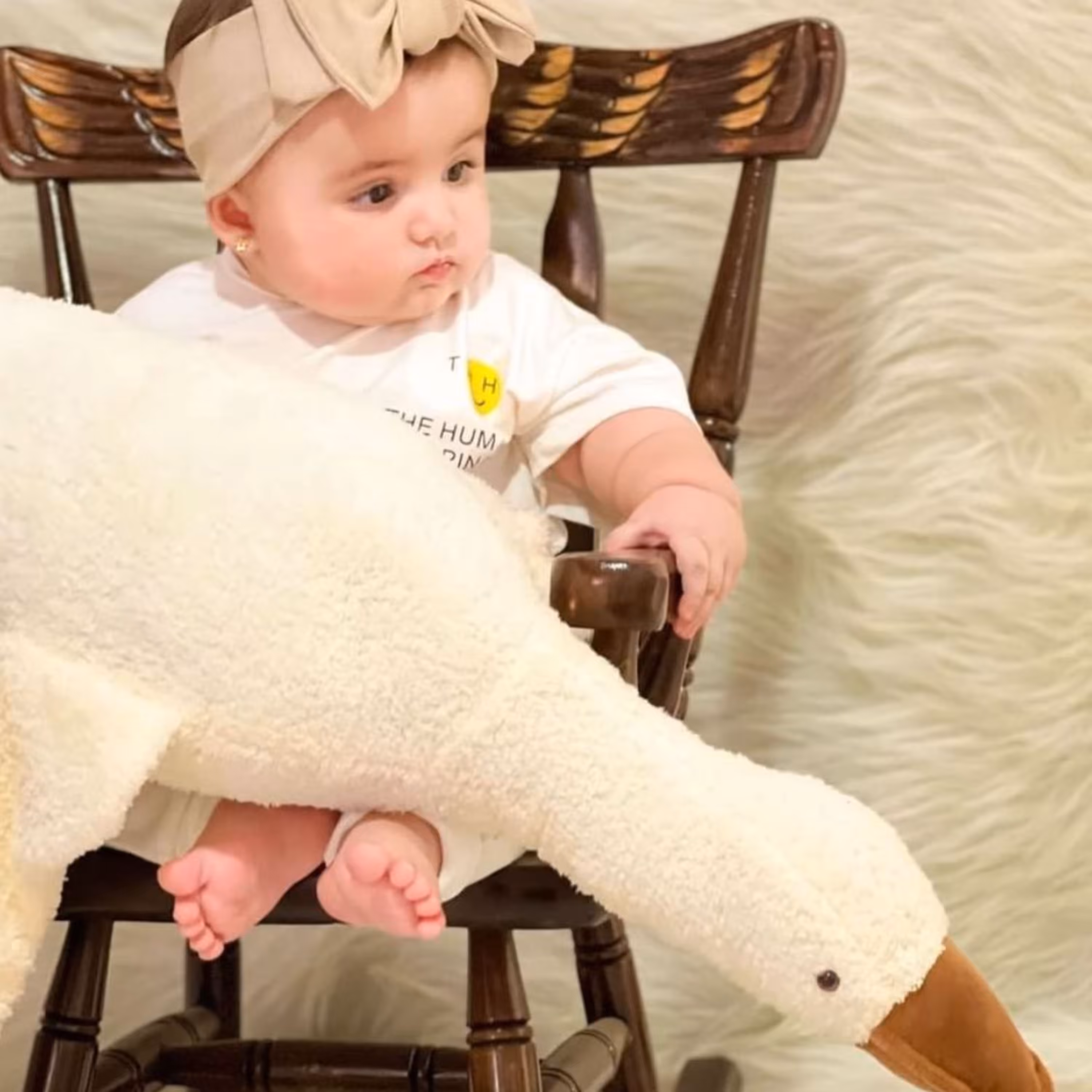 عروسک غاز سفید