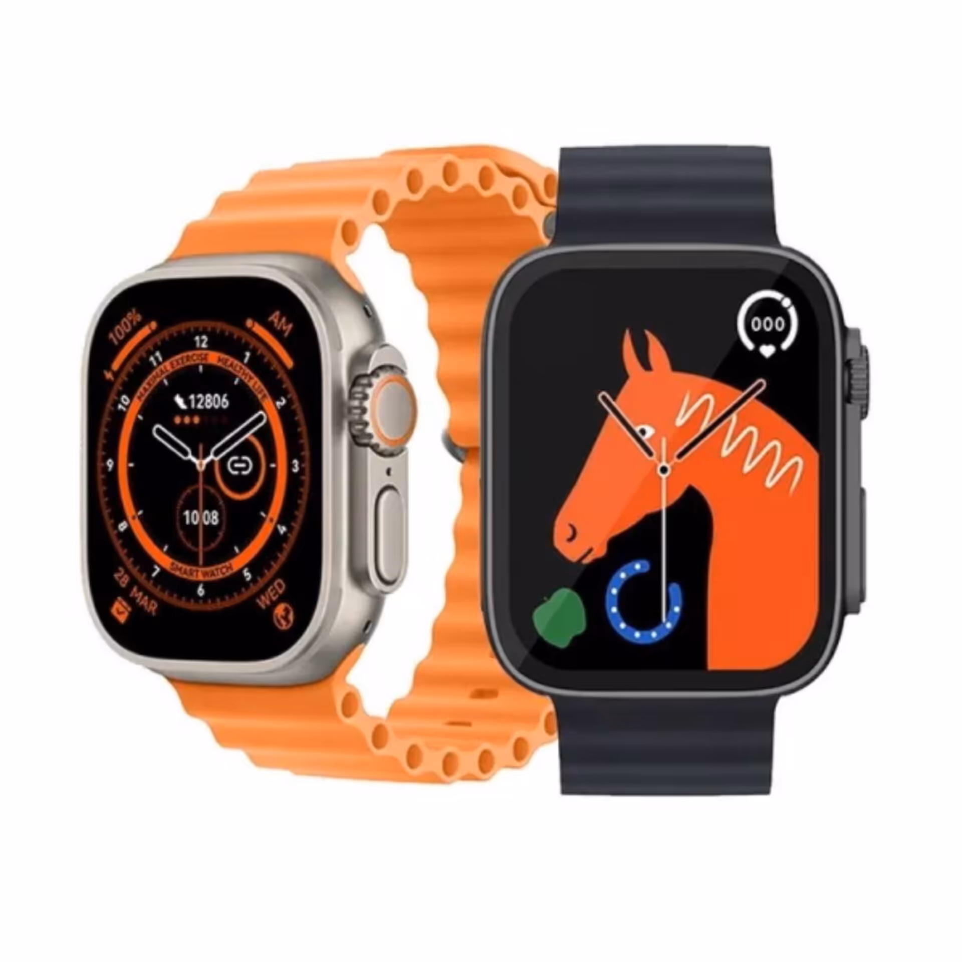 ساعت هوشمند اپل واچ الترا، T800 ultra میگن ورژن 2023، و t900 و t1000 ( طرح اسمارت واچ طرح و مدل t800 )، دارای بازی