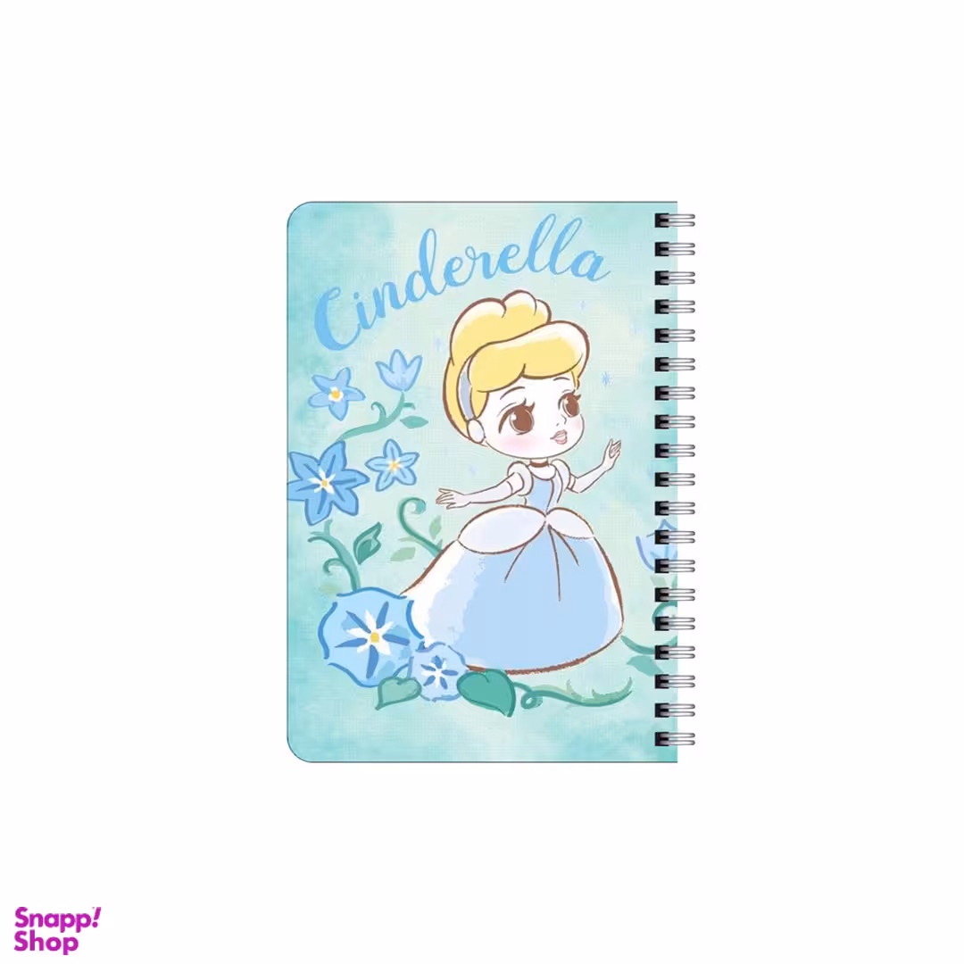 دفترچه یادداشت 80 برگ بامبیلیپ مدل چوبی طرح سیندرلا کد 5777666
