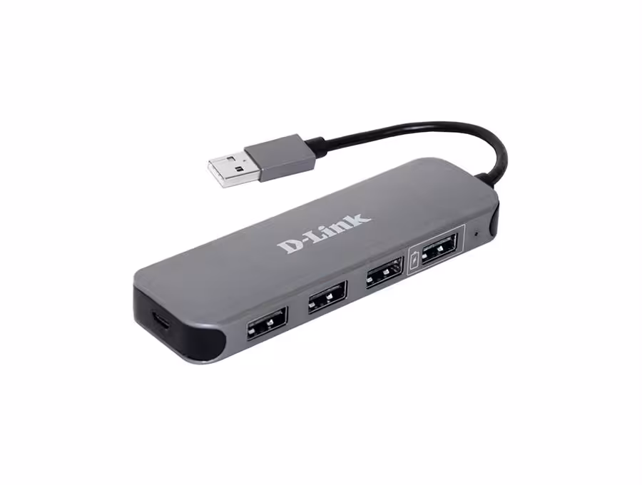 هاب 4 پورت USB 2.0 دی لینک مدل DUB-H4-E1
