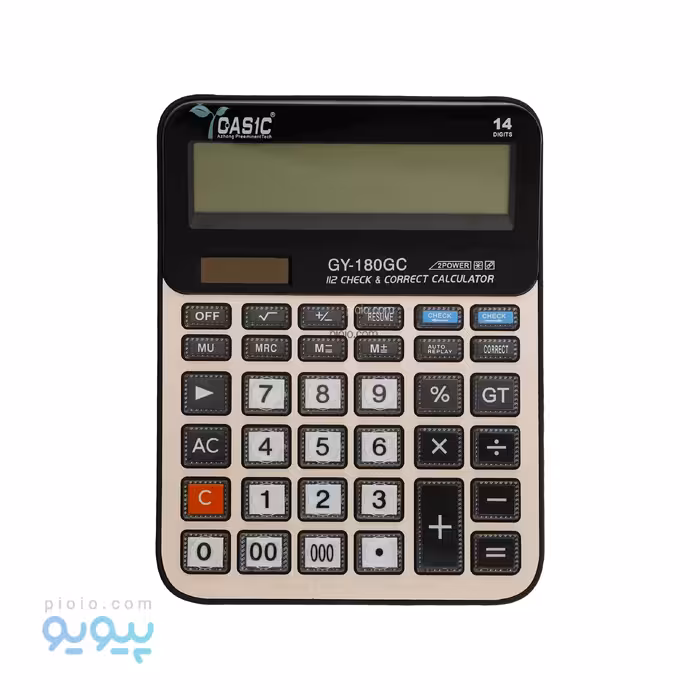 ماشین حساب کاسیک مدل GY-180GC تک و عمده