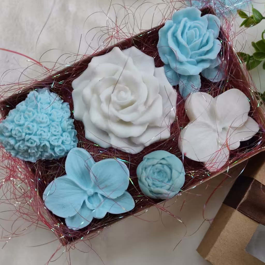 کد5-صابون ارکیده و رزتخت آبی