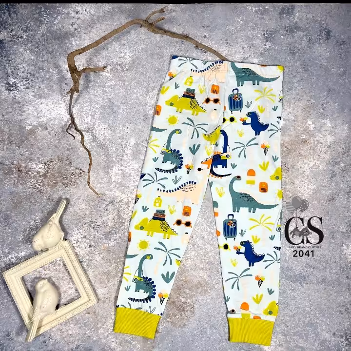 شلوار راحتی پسرانه 4تا5 سال در 3 طرح