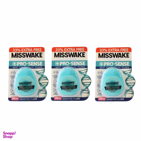 نخ دندان میسویک (Misswake) مدل Pro-Sense بسته 3 عددی