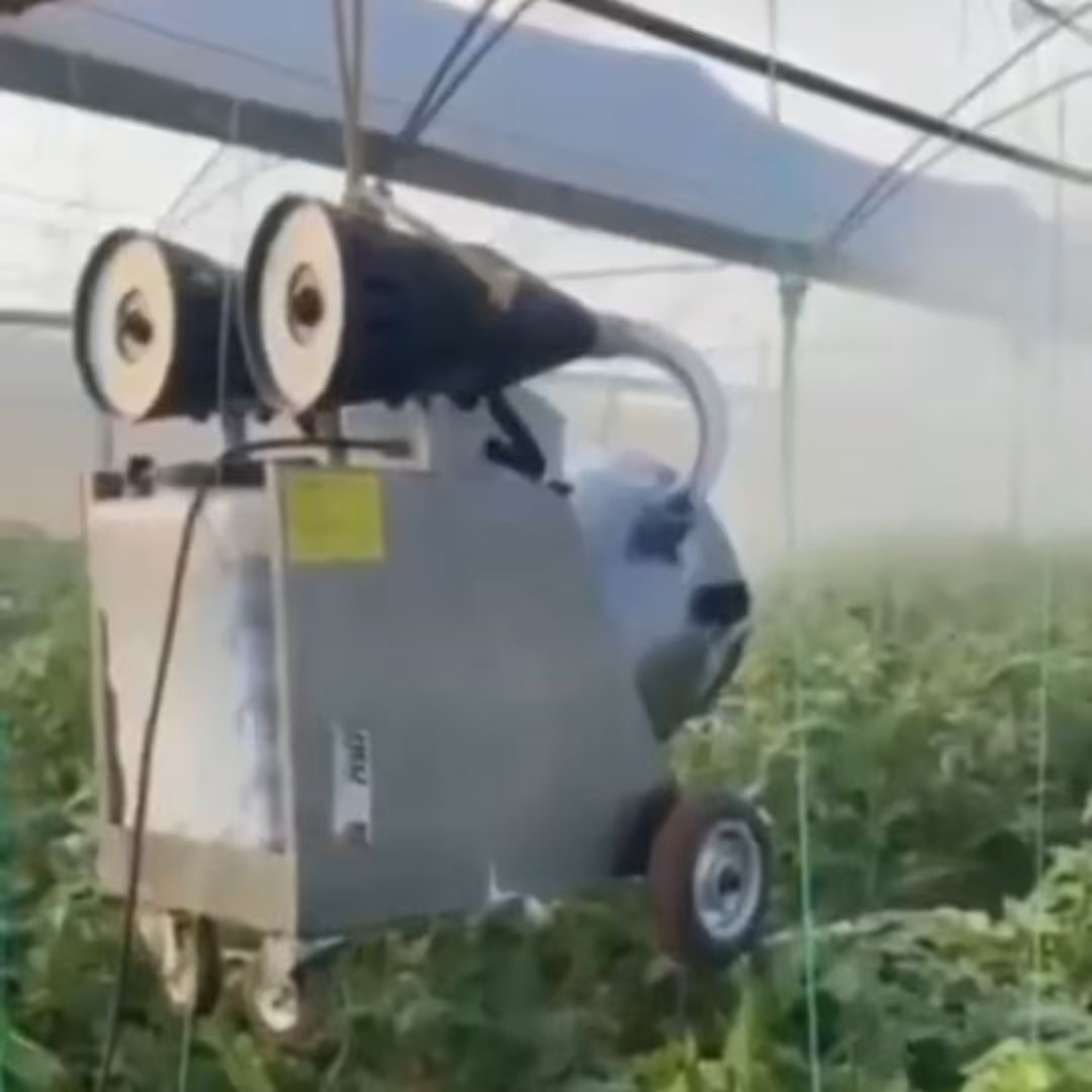 مه پاش سرد 20 لیتری فن دار دو نازله مه پاش گلخانه و تمامی مکانهای عمومی 