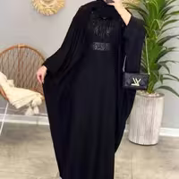 مانتو عبایی مجلسی الیزه گرم بالا اعلا نورا