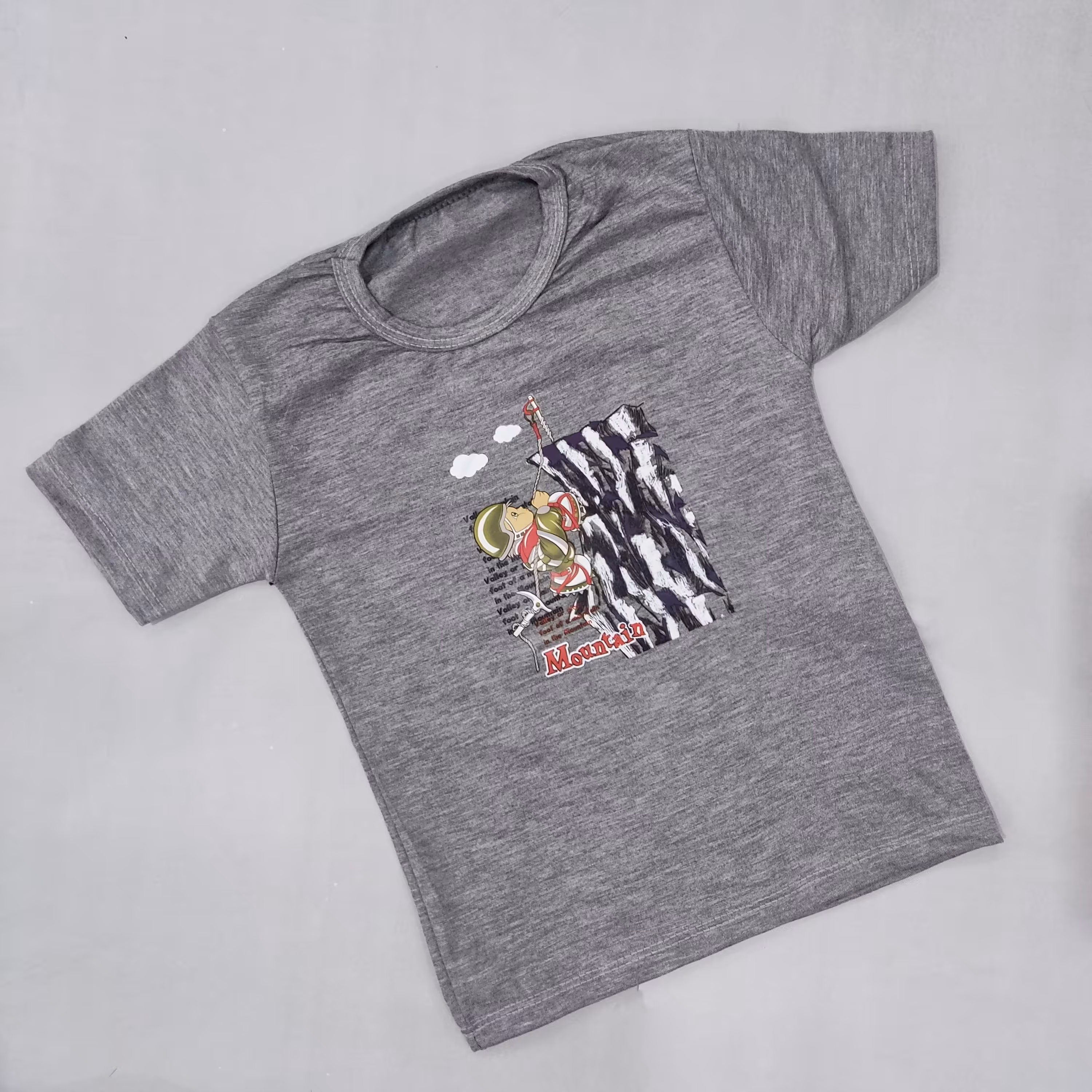 تیشرت عمده بچگانه سایز 40 مدل پسر کوهنورد