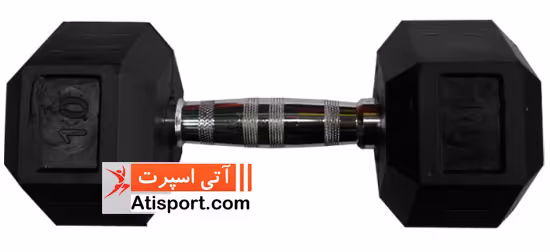 وزنه 6 ضلعی استار 10 کیلوگرم یک جفت