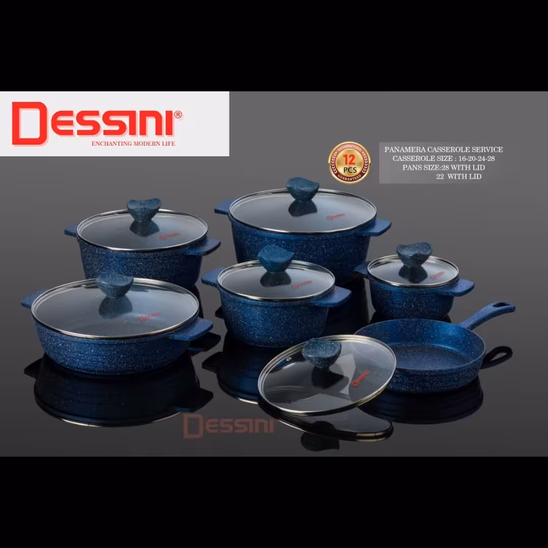 سرویس قابلمه 12 پارچه دسینی مدل پانامرا