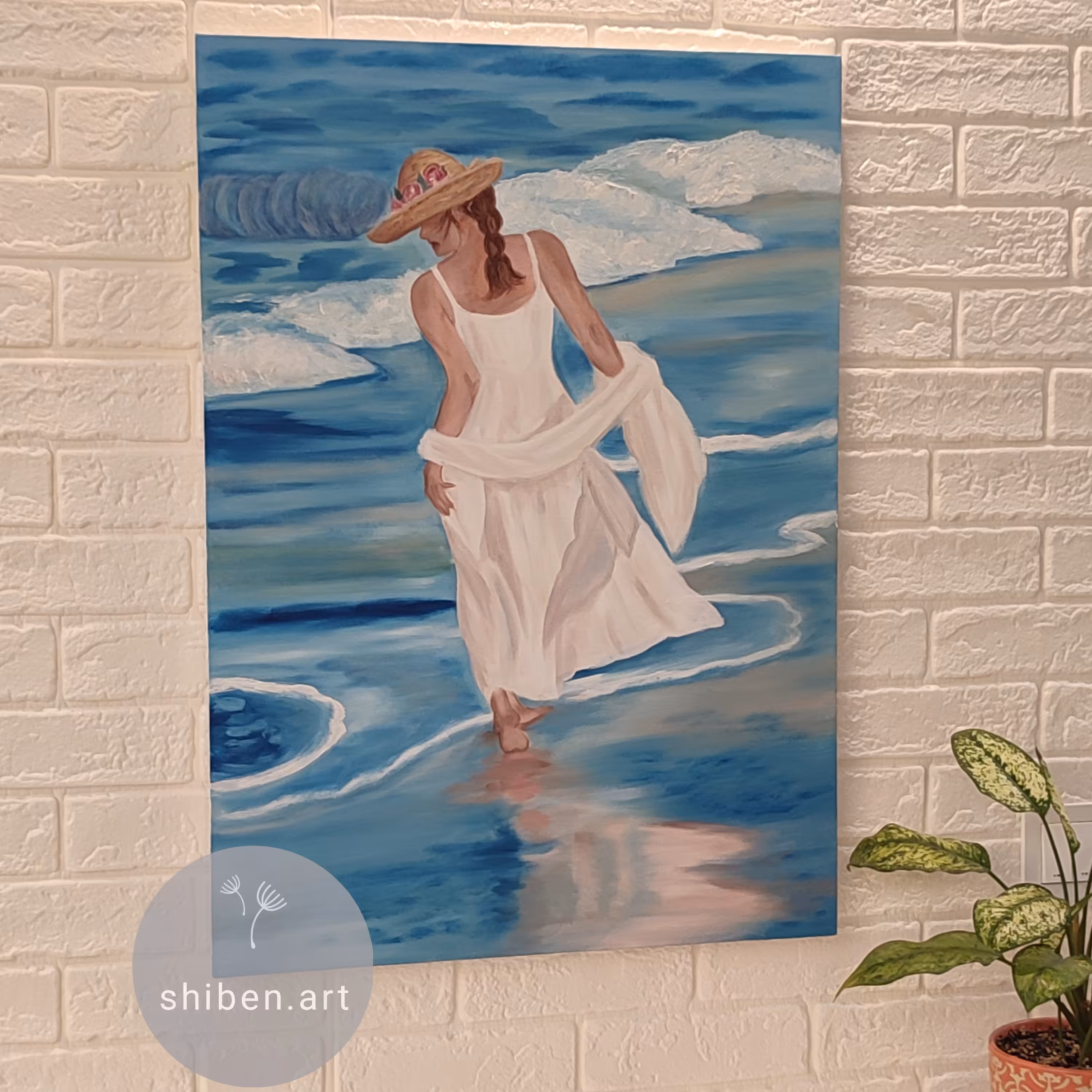 تابلو نقاشی رنگ روغن شیک و زیبا