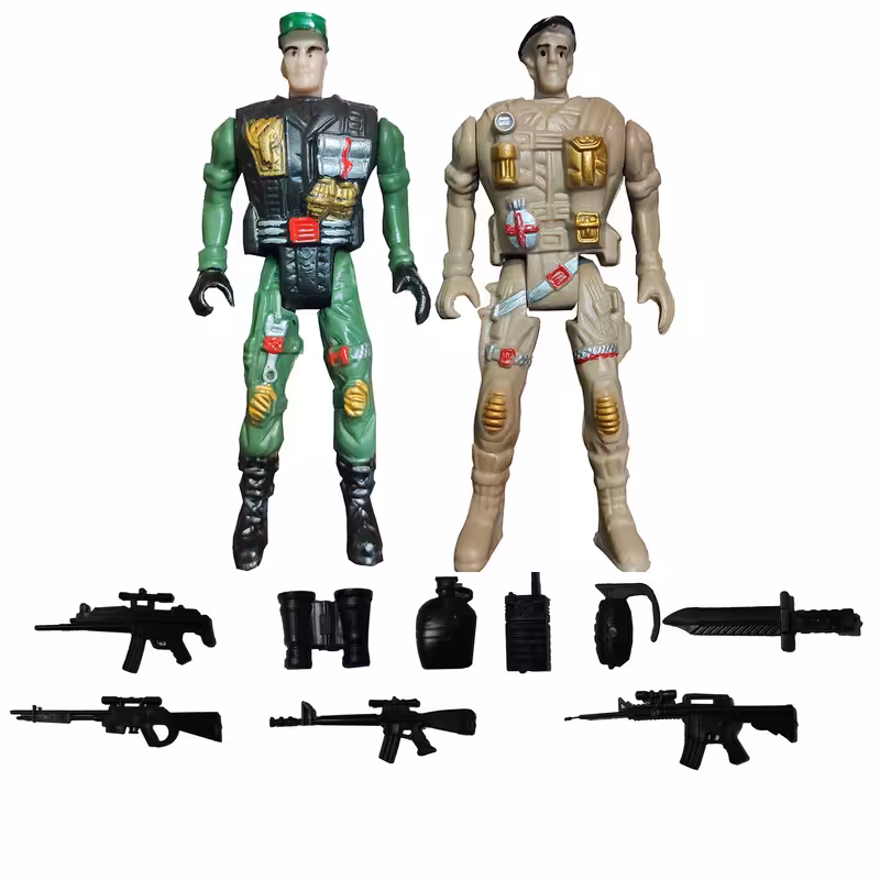 اسباب بازی جنگی مدل سرباز کد s3 مجموعه 11 عددی