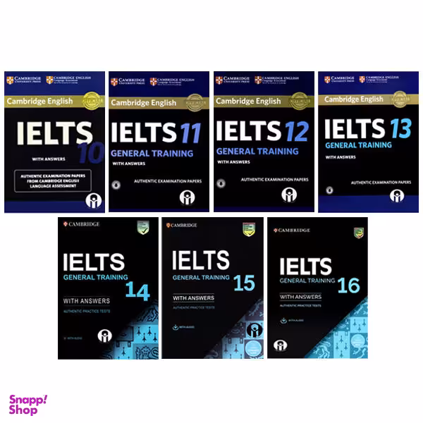 کتاب Cambridge IELTS General Training اثر جمعی از نویسندگان انتشارات الوندپویان جلد 10 تا 16