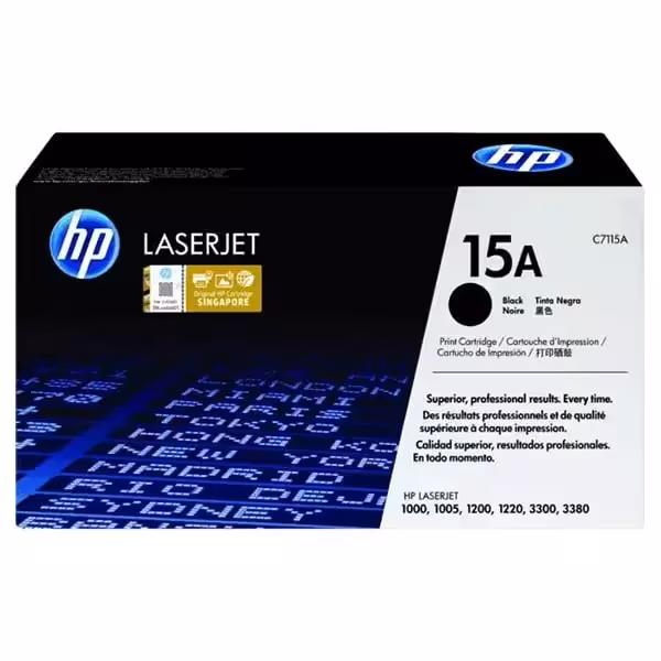 کارتریج لیزری HP 15A Black LaserJet Toner Cartridge مشابه اصل