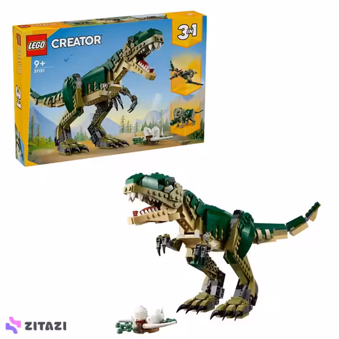 لگو سری کریتور مدل T. rex کد 31151