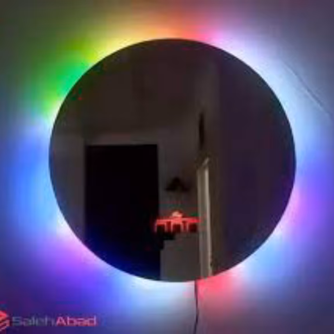 اینه بک لایت پدیده پلاس کنترل دار چند رنگ