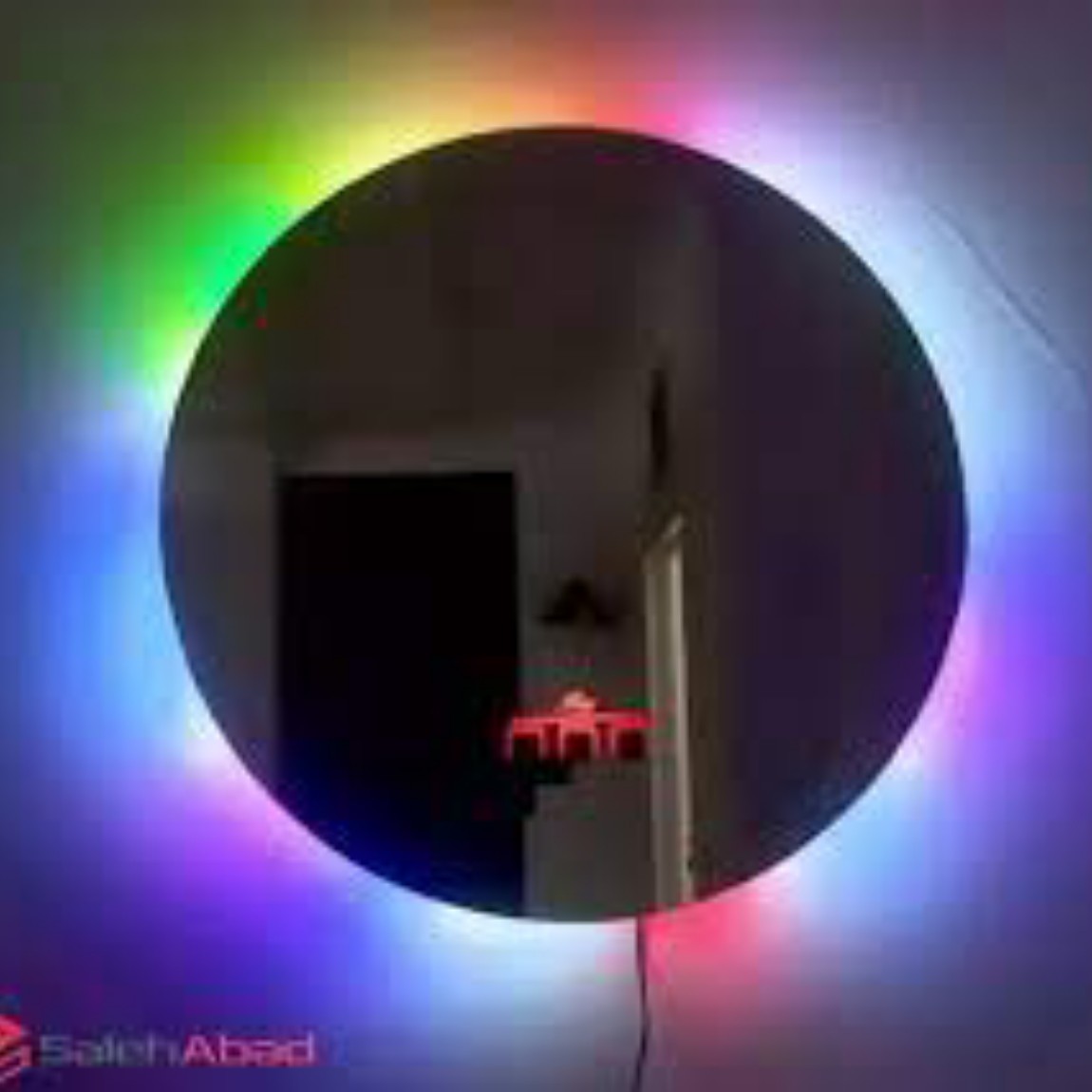 اینه بک لایت پدیده پلاس کنترل دار چند رنگ