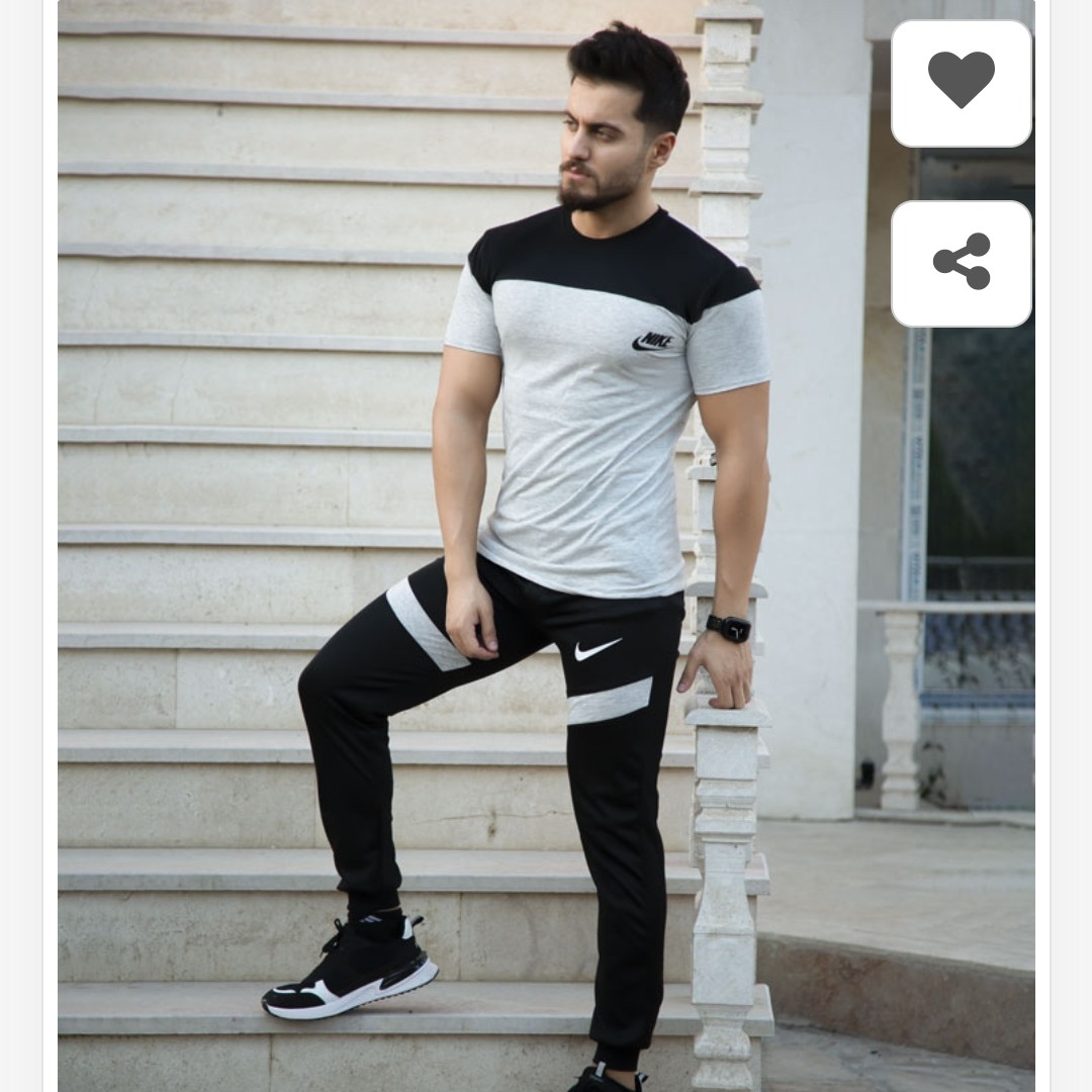 ست تیشرت و شلوار مردانه مدل اسپارتا