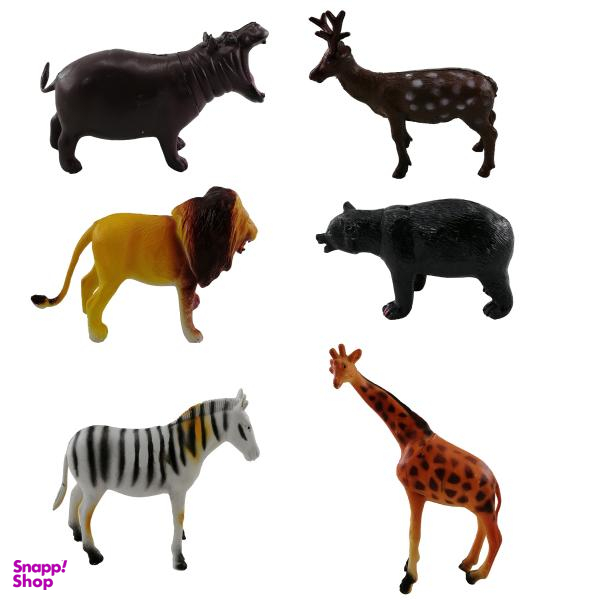 فیگور حیوانات Animal Kingdom کد A2 مجموعه 6 عددی