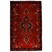 فرش قدیمی دستبافت هشت متری کد 9969