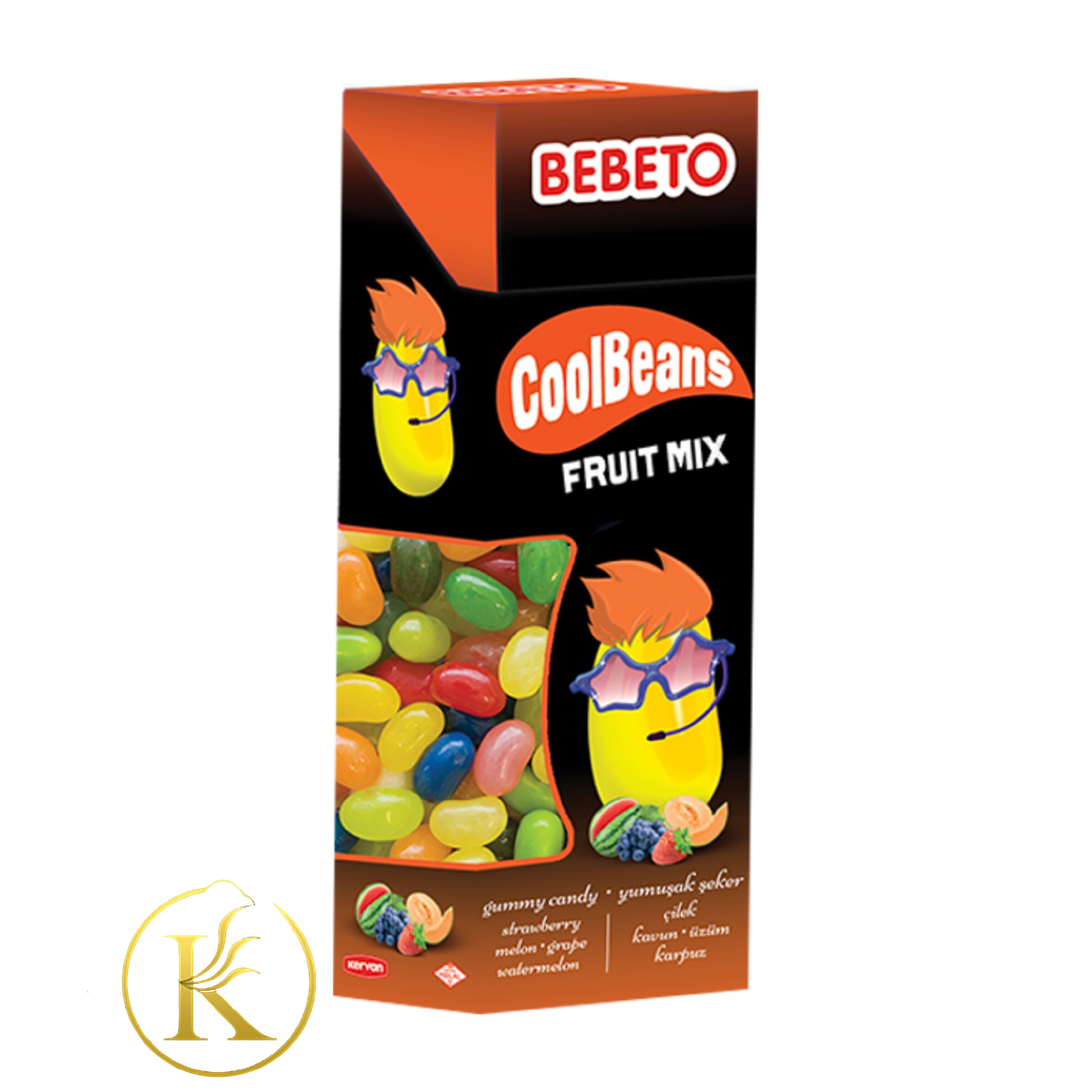 پاستیل جیلی بیلی ببتو با طعم میکس میوه (30گرم)