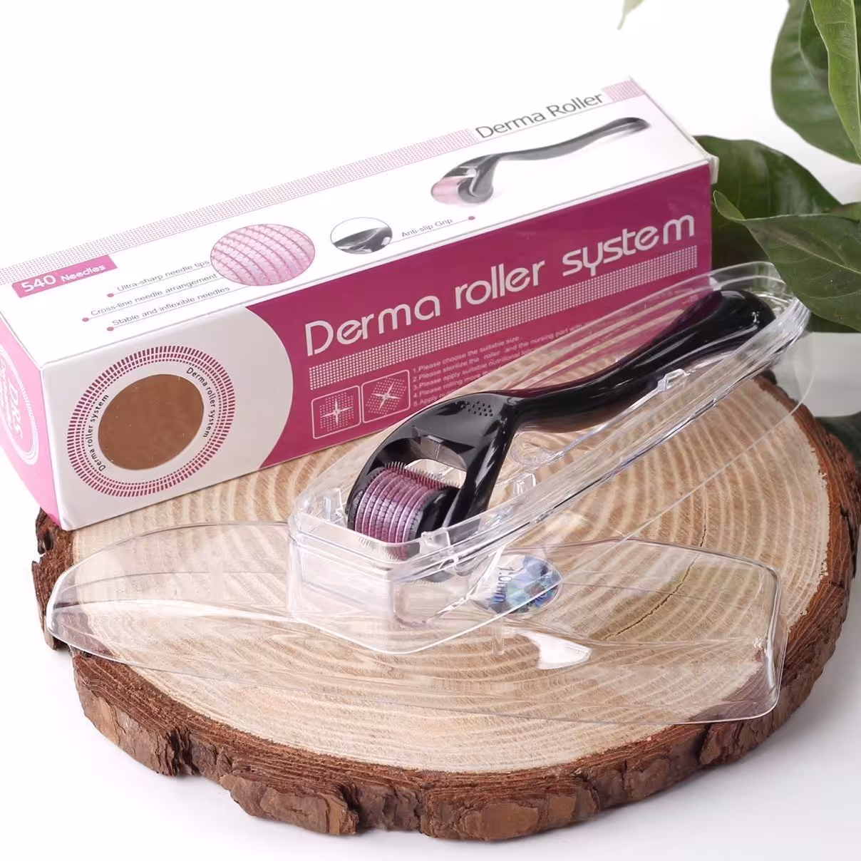 درمارولر غلطکی 540 سوزنه سایز یک میل نیم تیتانیومی