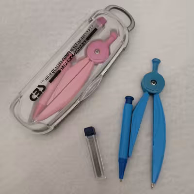 پرگار اتودی قاب دار بهمراه نوک برند سی بی اس رنگ آبی