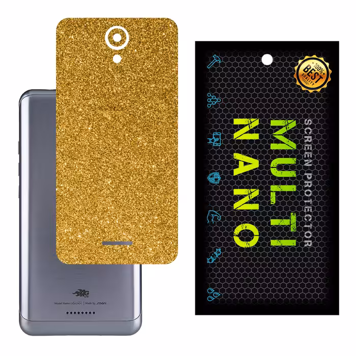برچسب پوششی MultiNano مدل X-G1F-Gold برای پشت موبایل اسمارت Pro Advance