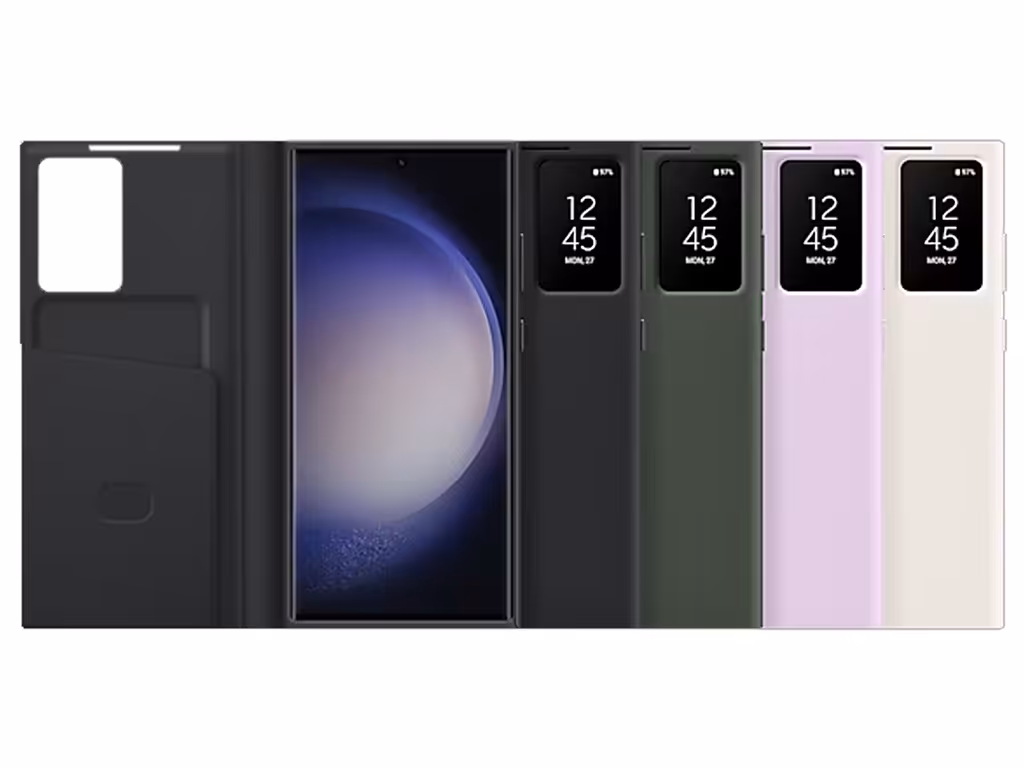 کیف کلاسوری هوشمند اس 23 اولترا سامسونگ Samsung smart view wallet case EF-ZS918 S23 Ultra