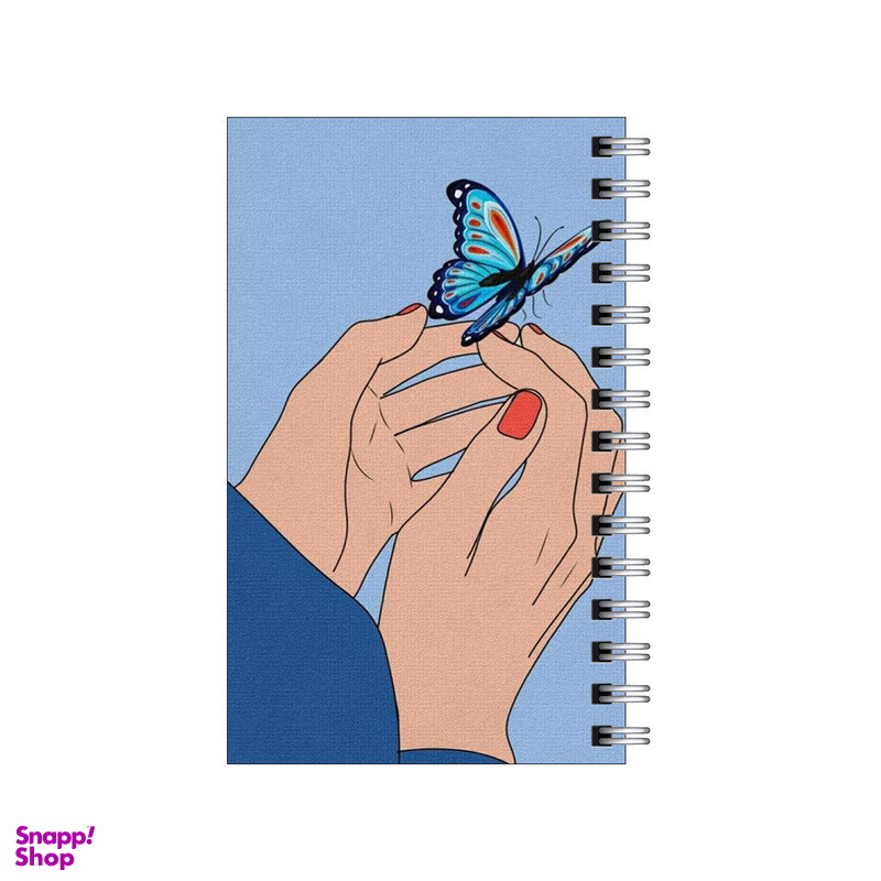دفترچه یادداشت مدل to do list طرح رویای پروانه ای کد 1332053