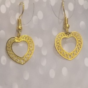 گوشواره طرح قلب