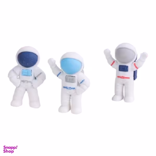 پاک کن مدل آدم فضایی کد Space3 بسته ۳ عددی