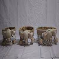 سبد مکعبی فیل رومنس سایز متوسط ROMANCE