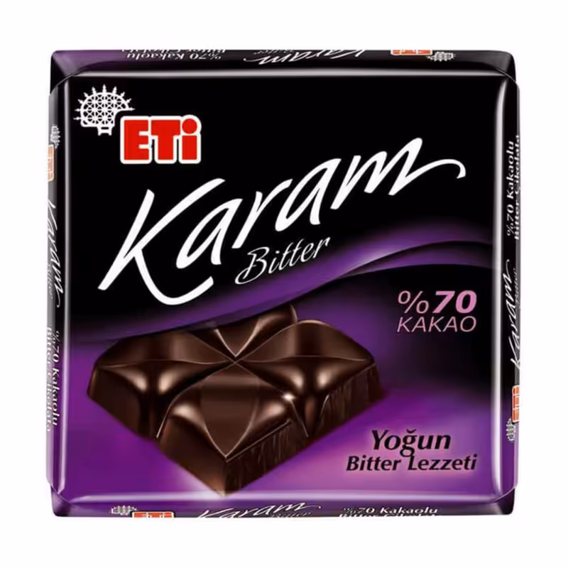 شکلات شیری 70% اتی کارام - 70 گرم