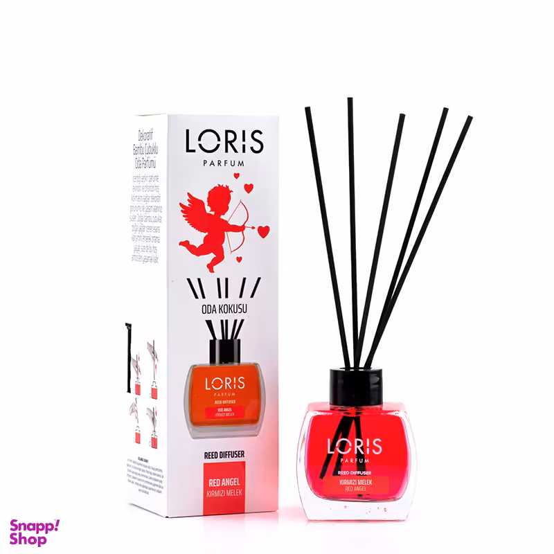 خوشبوکننده هوا لوریس مدل آنجل قرمز حجم 120 میلی لیتر
