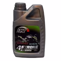 روغن 1.3 لیتری آپاچی و هوندا  و بنلی و پالس و باجاج پترومکس  20w50 Petromax