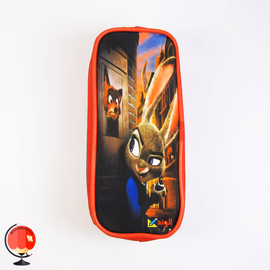 جامدادی فانتزی دو زیپ طرح زوتوپیا الوند