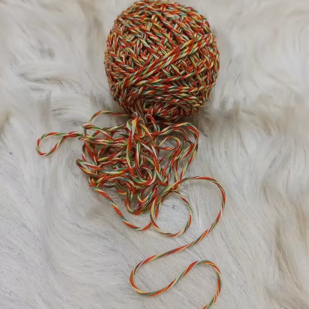 نخ کنف رنگی(یک متر)