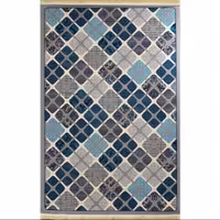 گلیم ماشینی افرند کد 9903 زمینه فیلی (شش متری)