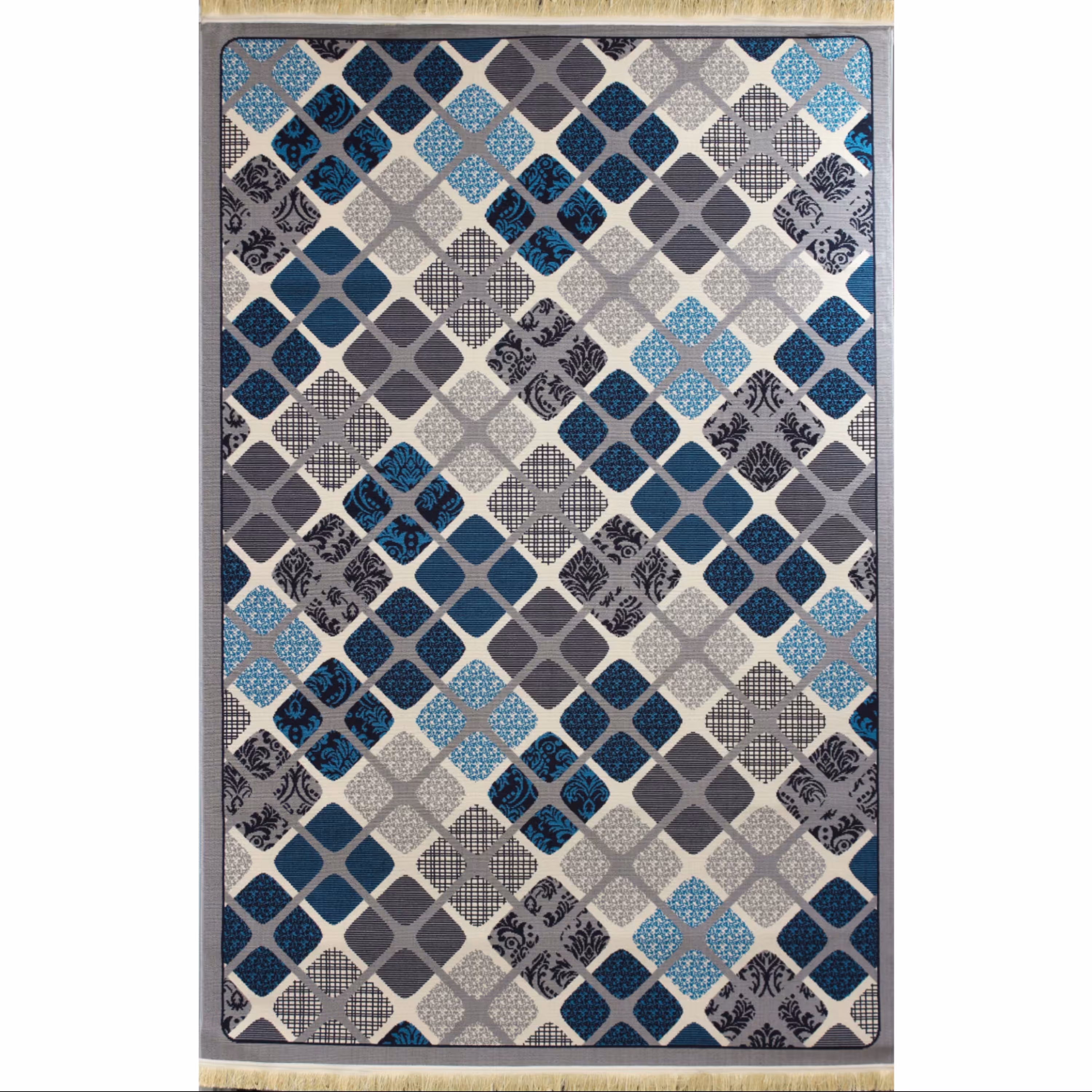 گلیم ماشینی افرند کد 9903 زمینه فیلی (شش متری)