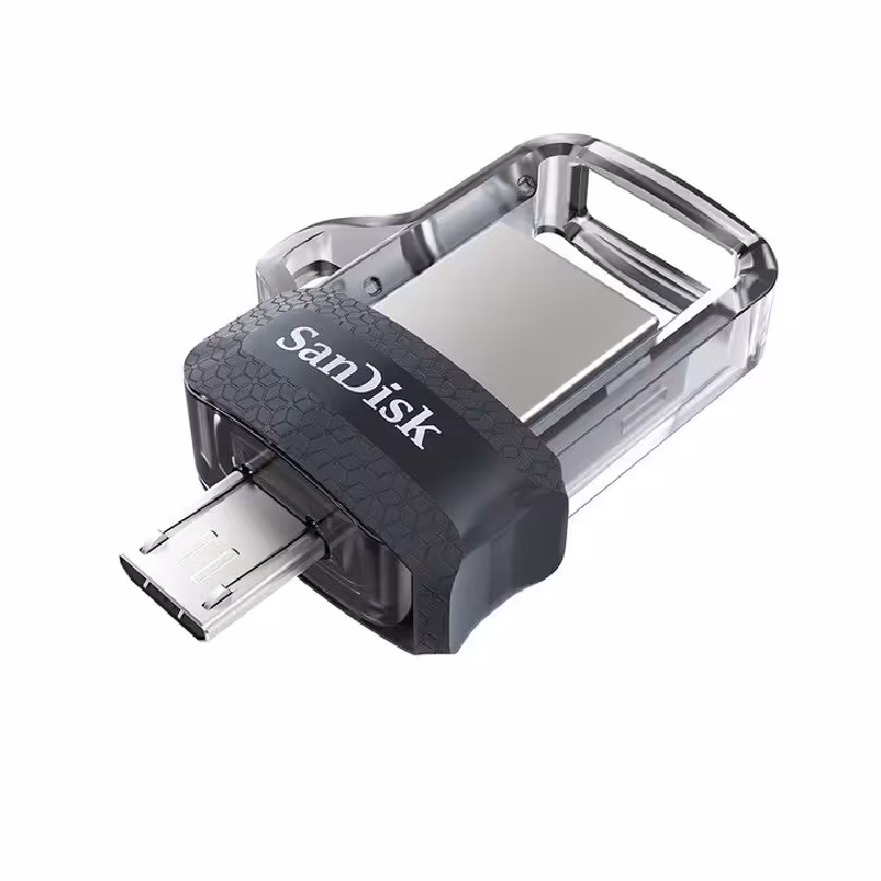 فلش مموری سن دیسک مدل Ultra Dual Drive M3.0 ظرفیت 16 گیگابایت